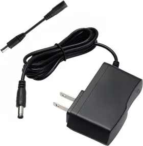 Yf-9v0 Yoofone 9v Guitar Pedal Power Supply 0.5a Adapter Ac 100-240v To Dc 9 Black