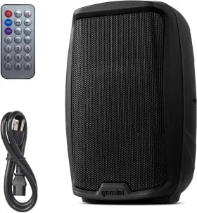 9na1000100 Zebra Gemini Sound As-2110bt 1000w Power Bluetooth Loudspeaker With Tws 10 Inch - Black