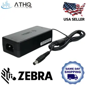 P1085000-006 Zebra 24v Power Supply Printer Ac Adapter For Thermal Label/barcode Printers New