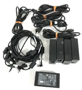 Pwre-bga12v50w0ww Zebra Lot Of 5 Power Supply Module With Cbl-dc-388a1-01