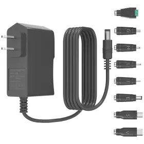 05664 Zyhkjyl Universal Dc/ac 6v 1a Charger 6w Power Supply Adapter Replacement Black