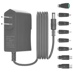 Zyhkjyl Nf05666 Dc/ac 6v 2a Power Supply Adapter Universal 1.8a 1.5a 1a 0.5a Black