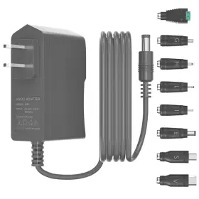 Nf05666 Zyhkjyl Dc/ac 6v 2a Power Supply Adapter Universal 1.8a 1.5a 1a 0.5a Black