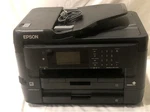 Epson Workforce WF-7720 Printer Wide Format 13" X 19" Borderless Prints C442A Used. Price: $249.99.