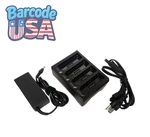 Zebra SAC-NWTRS-4SCH-01 4-SLOT Battery Charger Kit To WT6000 WT6300 RS6000! Used. Price: $95.00.
