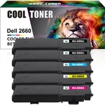 Pack Black Color Toner Set Compatible For Dell C2660DN C2665DNF Hy Cartridges New. Price: $39.88.