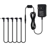Pigtone Guitar Pedal Power Supply Adapter 9V Dc 1A Tip Negative 5 Way Black New. Price: $16.10.