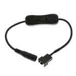 Yikaien Dc Power Supply Plug To 3/4-PIN Pc Fan Adapter With Switch 11.8INC New. Price: $11.95.
