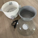 Zojirushi NHS-18 10-CUP Rice Cooker Steamer Keep Warm Feature Clean Works Used. Price: $36.95.