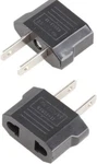 Anrank E-U4113619AK European To Usa American Outlet Plug Adapter (black, 2-PACK) Used. Price: $16.25.