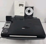Epson Stylus CX8400 All-in-one Inkjet Printer, Copier, Scanner No Box Never Used Open. Price: $85.00.