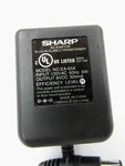 Genuine Sharp EA-65A Ac/dc Power Adapter Plug Class 2 Transformer 6V 300MA Used. Price: $14.95.