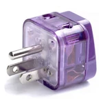 Ac Power Travel Adapter Plug For Us Canada South & North America/with Purple New. Price: $26.64.