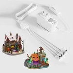 4.5V Power Adapter For Lemax Halloween And Christmas Lighted Accessory Part #... New. Price: $22.27.