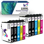 10 Pack 220XL Ink For Epson XP-320 XP-420 XP-424 WF2630 WF2650 WF2660 WF2750 New. Price: $22.19.