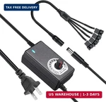 Delinx 36W 12V Adjustable Power Supply Variable Voltage Adapter With 4 Pin Fan New. Price: $28.11.