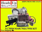 Zebra VC70N0-MA0U702G7WR Kit Keyboard, Tray, Mount, LI3608-ER, Pwr Cables Used. Price: $2969.69.