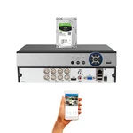 Evertech 8 Channel Video Recorder For 2MP Ahd Tvi Cvi Analog Cameras 4TB Hdd New. Price: $229.99.