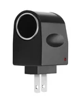 Cerrxian To Dc Adapter Wall Plug 12V 24W Cigarette Lighter Black New. Price: $22.16.