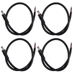 Btfo 4PCS DC5521 Power Pigtails Cables, 16AWG 36V 5.5 X 2.1MM Male Black New. Price: $18.21.