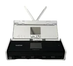 Brother ADS-1500W Wireless Duplex Scanner Tested Works With Power Cord Usb Used. Price: $74.95.