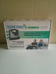 Sereonic Portable Wireless Tv Soundbox BT-200 & Charging Dock Tested/works Used. Price: $41.99.