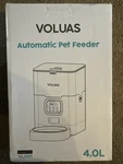 Voluas 4.0 Liters Capacity Automatic Pet Feeder Model VL001 Cats & Dogs Black New. Price: $45.00.