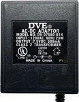 Dve DV-07550-B14 Ac/dc Adaptor 7.5V 500MA Power Supply Class 2 Transformer Oem New. Price: $23.95.