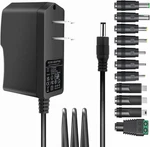 Universal 2A Ac Adapter Power Supply With 11 Plug Tips To DC5V 1.5A 1A New. Price: $10.98.