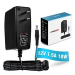 Chanzon 12V 1.5A 18W Power Supply Dc Switching Adapter, Pack, Black New. Price: $23.11.