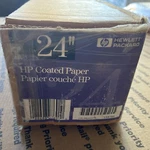 Hp Coated Paper 24 Inches X 150 Feet, C3878A Design Jet 750C 755CM New. Price: $19.00.