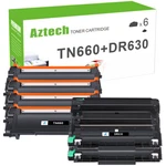 TN660 Toner Compatible TN630 DR630 Drum For Brother DCP-L2540DW HL-L2380DW Lot New. Price: $45.95.