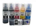 6PK Ink Compatible With Epson 522 Ecotank ET-2400 4800 2800 2803 2720 4700 New. Price: $23.00.