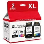 PG-245XL CL-246XL Ink For Canon Pixma MG2522 MG3022 TR4520 TR4522 MX490 New. Price: $19.55.