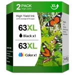 63 Xl Ink Cartridges For Hp Envy 4516 4520 4512 Officejet 3830 4650 5255 Printer New. Price: $25.35.