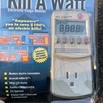 P3 International Kill-a-watt P4400 Electricity Usage Monitor Power Meter New Sea. Price: $25.95.