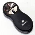 Kensington 33374 Black Handheld Presenter Laser Pointer Remote Control Used. Price: $8.99.