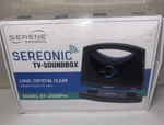 Sereonic Tv Soundbox Portable Wireless Speaker 4 Hearing Impaired BT-200BPRO New. Price: $74.69.