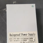 FY-60-12 Rainproof Power Supply White 12V 1.14A 200-260V Ac For Security Camera New. Price: $15.00.
