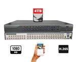 Evertech 32 Channel H.265 Ahd Tvi Cvi Analog Security Video Recorder With 4TB New. Price: $684.99.