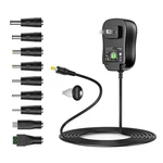 Basicvolt 3V 4.5V 6V 7.5V 9V 12V Dc Power Supply 34W Multi Voltage Black New. Price: $19.29.