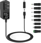 Waysse 2A Power Supply Adapter Replacement With 8 Tips, 12VOLT Black New. Price: $16.74.
