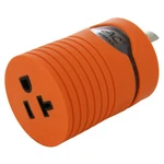 Ac Works ADL515520 Locking Adapter Nema L5-15P To 5-15/20R, 15A, 125V New. Price: $24.99.
