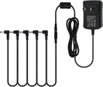 Dc Guitar Pedal Power Supply Adapter Tip Negative 5 Way Black New. Price: $15.78.