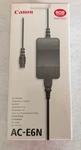 Genuine Canon Adapter AC-E6N Used. Price: $65.00.