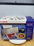 Canon BJC-250 Color Bubble Jet Printer Tested Working W/ Box Manuals Cds Used. Price: $69.95.