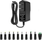 Dc Power Supply Adapter, 100-240V 50/60HZ To Volts 1AMP Black New. Price: $11.94.