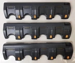 Lot Of 3 Zebra QLN-EC4 4-BAY Charging Cradle With Ethernet No Psu Power Tested Used. Price: $75.00.
