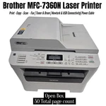 Brother MFC-7360N Printer 50 Pages Open Box Scanner -copier -fax -network. Price: $339.99.