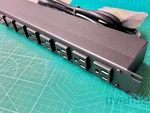 Hammond 1582T8A1BK Rack Mount 1U Outlet Power Strip, Pdu, 15A, 120VAC, 6FT New. Price: $39.99.